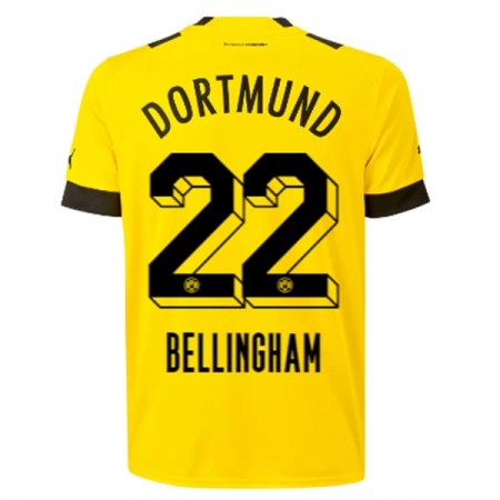 BVB Borussia Dortmund Bellingham 22 Hjemme 2022-23 - Fodboldtrøjer (S/S)